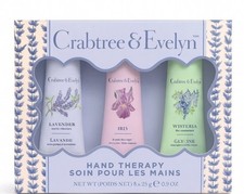 NEW IN BOX, CRABTREE & EVELYN HAND THERAPY SET OF 3