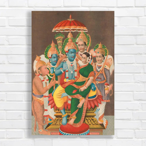Indian deities colorful - indian,