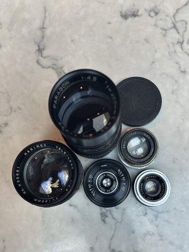 Vintage lens joblot m42 m39 - vintage,