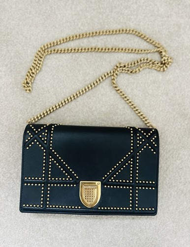Dior diorama black leather - diorama,