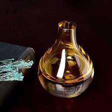 Amber Glass Vase Small Nordic