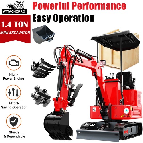 Ton mini excavator - ton, kubota