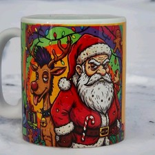 Funny Rude Christmas Mug