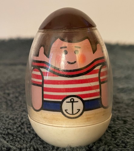 1970s weeble wobble sailor boy - wobble,