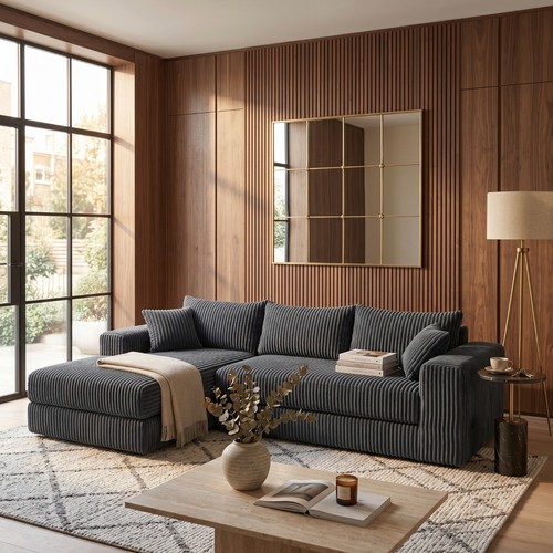 Elegant velvet sofa - elegant, 2+3