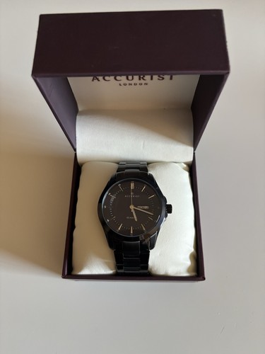 Accurist london men - men's, black