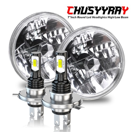 Pair 7inch round led - pair,