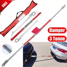 3 Ton Vehicle Recovery Tow Pole 5.5kg Ridged Towing Bar for Car Vans SUV TUV GS