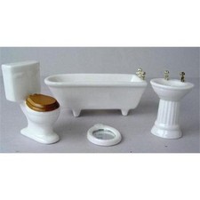 Dolls House Ceramic White