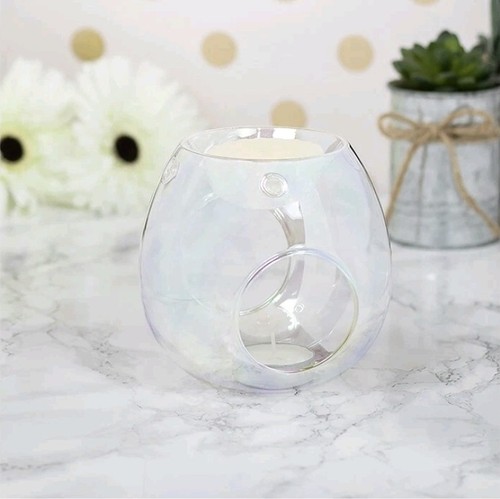 Clear glass wax melt - clear,
