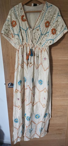 Papa pia ladies cream boho - pia,