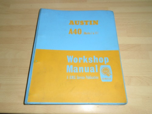 Austin a40 farina mk1 - austin, &