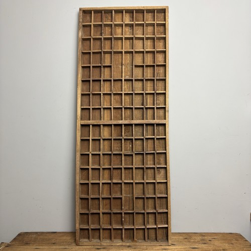 Vintage wooden printers tray - tray,