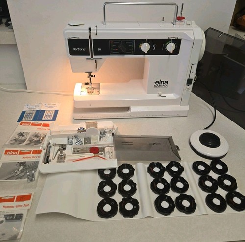 Elna carina sewing machine - elna, su