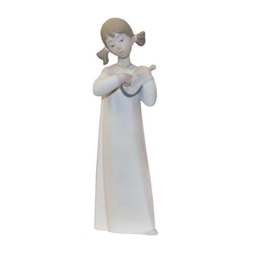 Lladro 4871m girl - lladro, guitar
