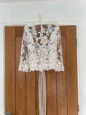 Lace Wedding Jacket med 