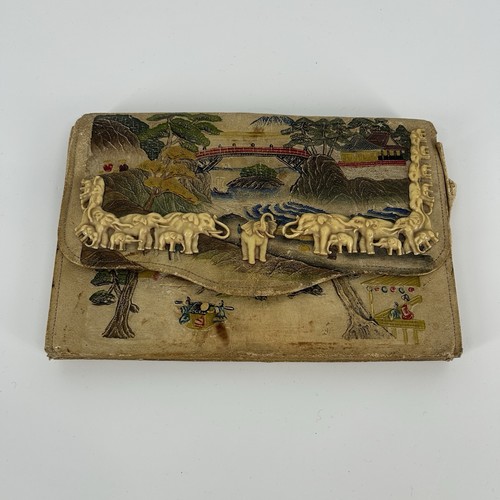 1920s antique clutch bag