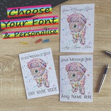 Custom Maltese Bichon Card