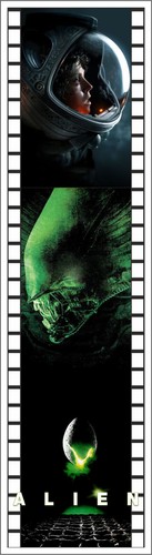 Alien franchise bookmarks - alien,