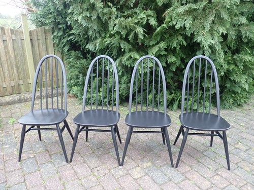 Ercol quaker dining chairs - ercol,