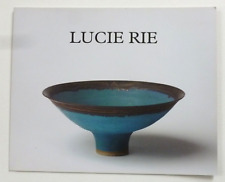 LUCIE RIE Galerie Besson 2010 ART EXHIBITION LEAFLET Studio pottery