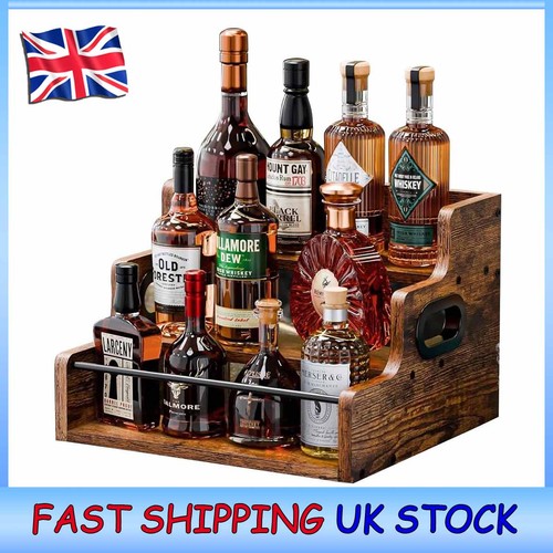Tier retro countertop liquor - 3-tier,