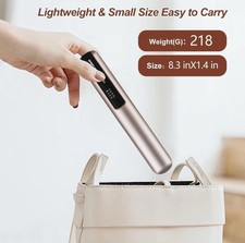 Cordless Hair Straighteners Mini Curler Fast Heating Plate 200°C Travel Ready