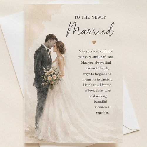 The newly married wedding - the,