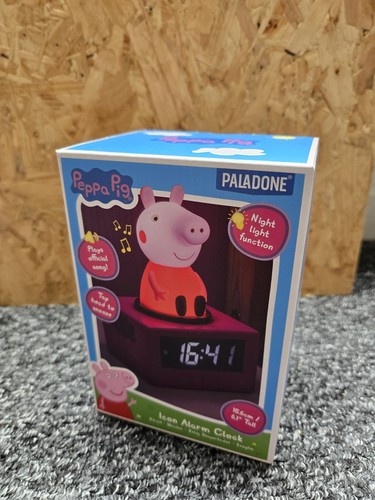 Peppa pig figure alarm - pig, clock