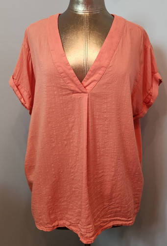 Gap orange neck - gap, top