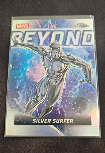 Topps chrome marvel silver - topps,