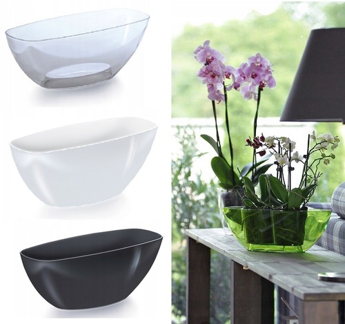 Plant orchid pot plastic - plastic, 3