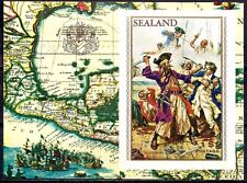 Sealand 1970 Admirals and Pirates/Sword Fight Sailing Boat Ships Maps m/s MNH