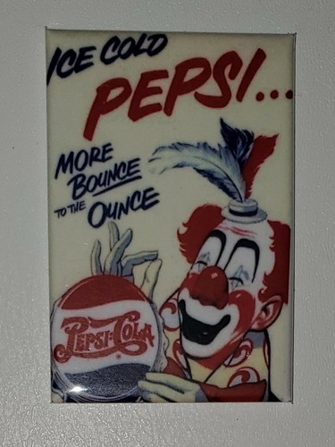 Pepsi cola clown vintage - clown, ad
