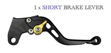 Motorcycle Brake Single Lever gold for Honda (SEE DESCRIPTION FOR FIT) SR14