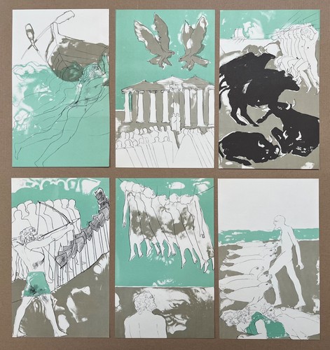 Elisabeth frink complete set - complete,