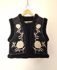 Zara Gilet Size M Double Faced