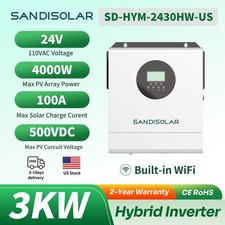 SANDISOLAR 3KW Hybrid Inverter
