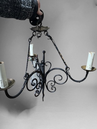 Old cast iron gothic ceiling - gothic,