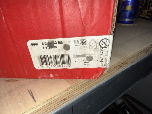 Hilti 39mm bx3 nails - hilti,