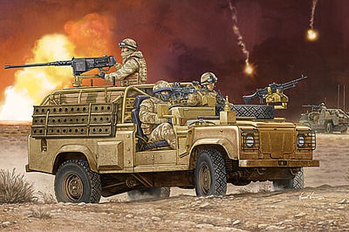 Hobbyboss land rover wolf - rover,