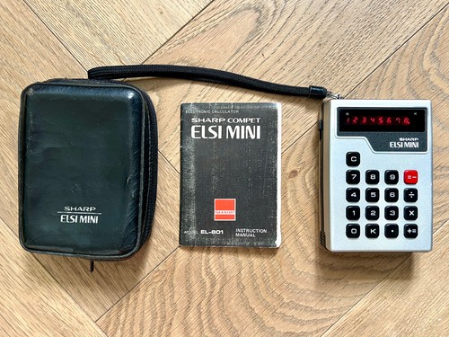 Vintage rare sharp - sharp, mini