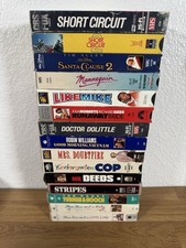VHS Movie Bundle 15 Titles