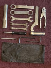 Yamaha RD350LC Genuine 4L0 tool kit in used condition also RD250LC.
