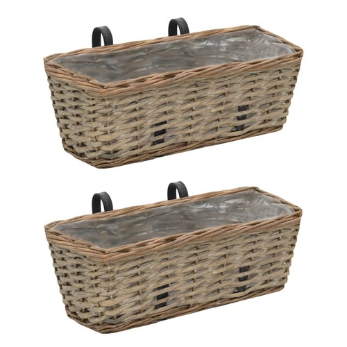 Balcony planter wicker with - balcony,