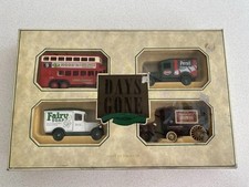 Days Gone 4 Piece Collectors 198432 London Bus Persil Fairy Sainsbury’s Trucks