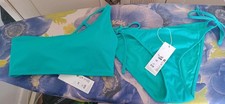 M&S BRIGHT AQUA BIKINI SET ONE
