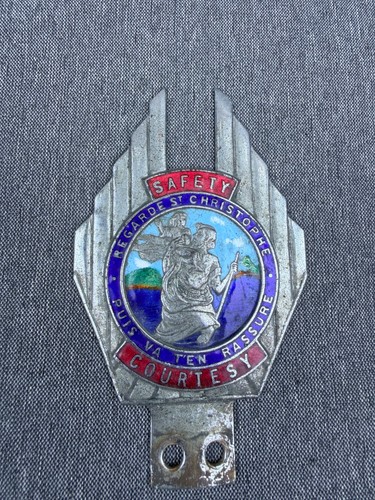 Vintage winged christopher - winged,