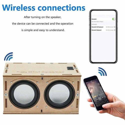 Stem diy bluetooth speaker box - speaker,