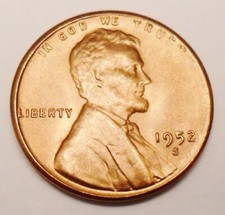 1952 S Lincoln Wheat Cent /
